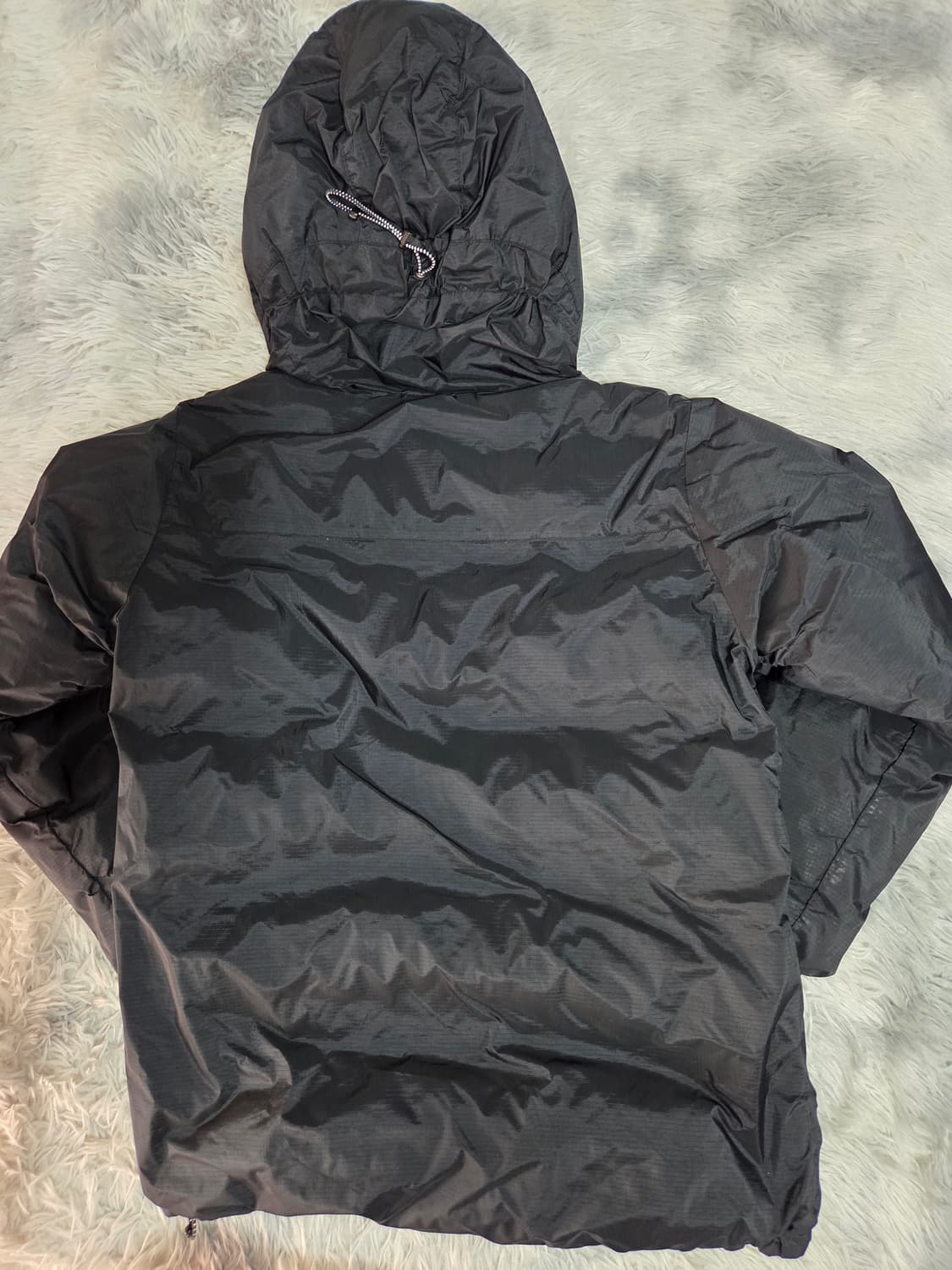 [L] 난가 x 어반리서치 오로라 다운 블루종 블랙 / 패딩 자켓 파카 상품이미지2