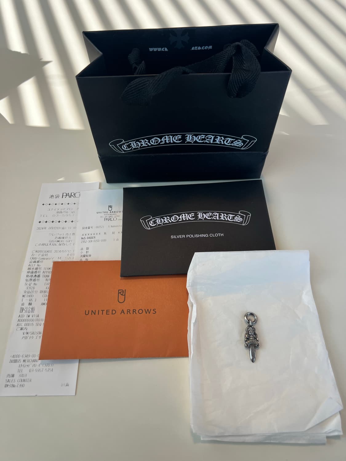 크롬하츠 5대거 펜던트 상품이미지1