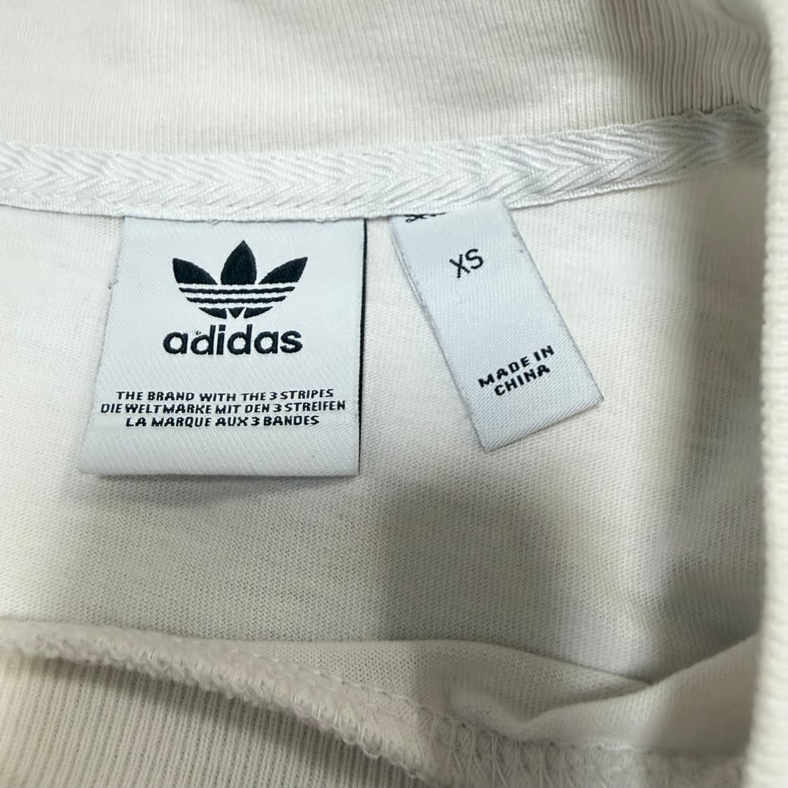 XS) 아디다스 오버핏 프린팅 반팔 상품이미지3