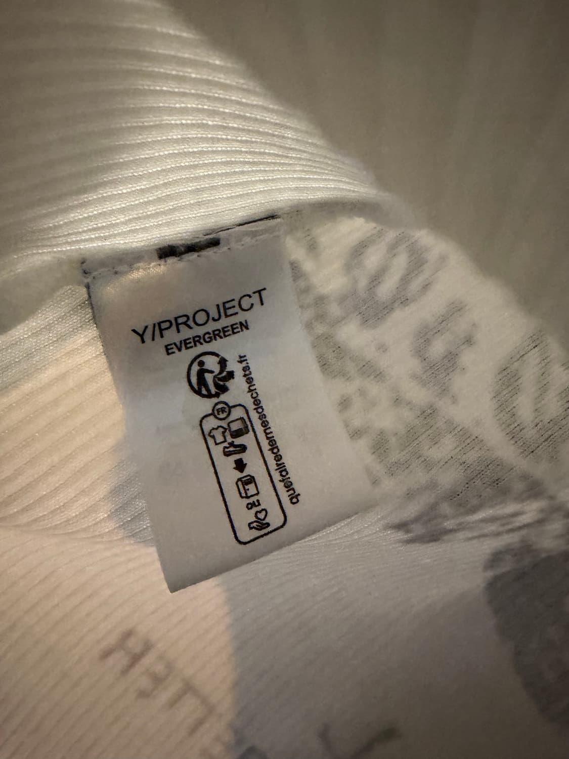 Y/Project 와이프로젝트 그래픽 립 탱크 탑 상품이미지4