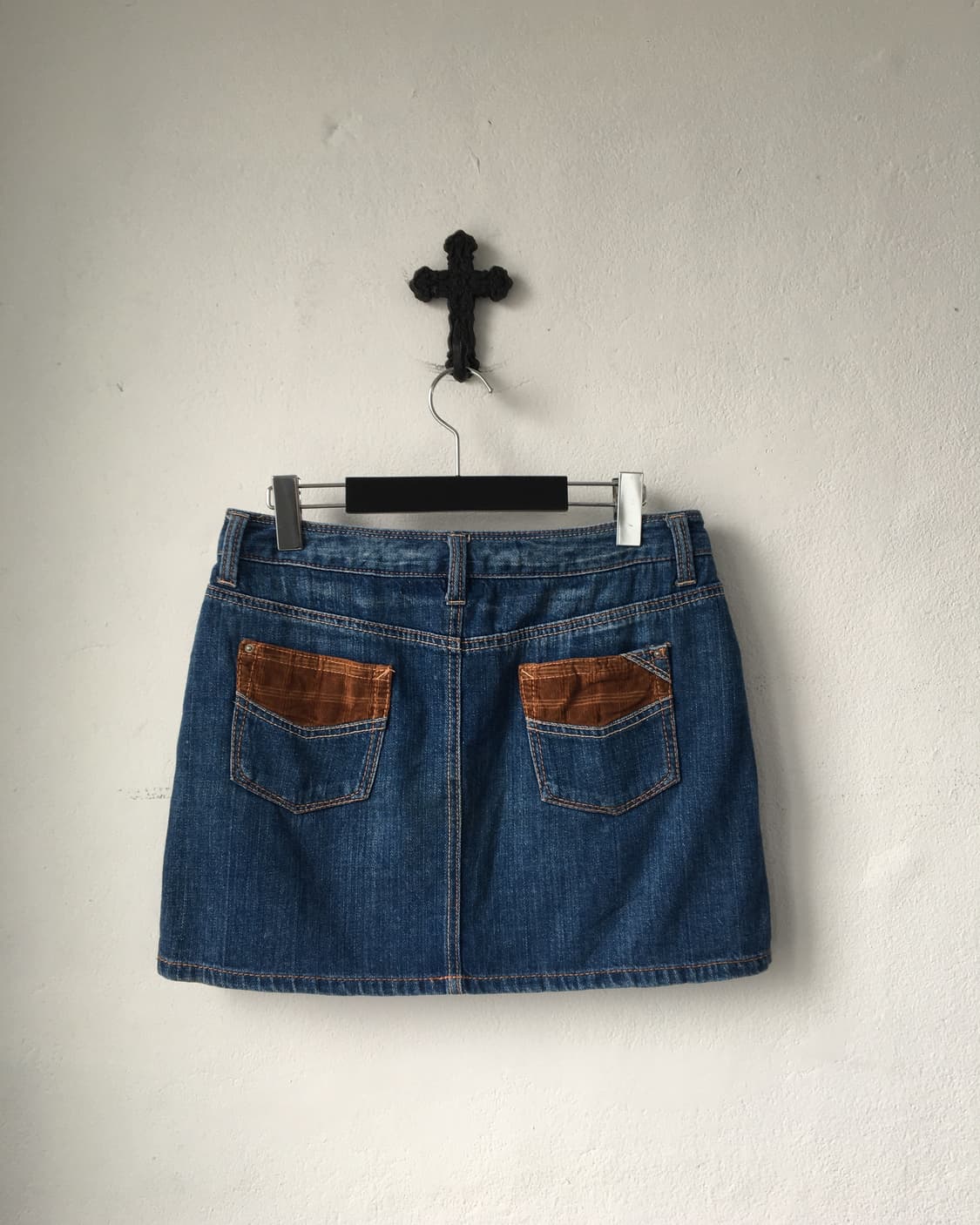 Pocket point denim skirt 상품이미지3