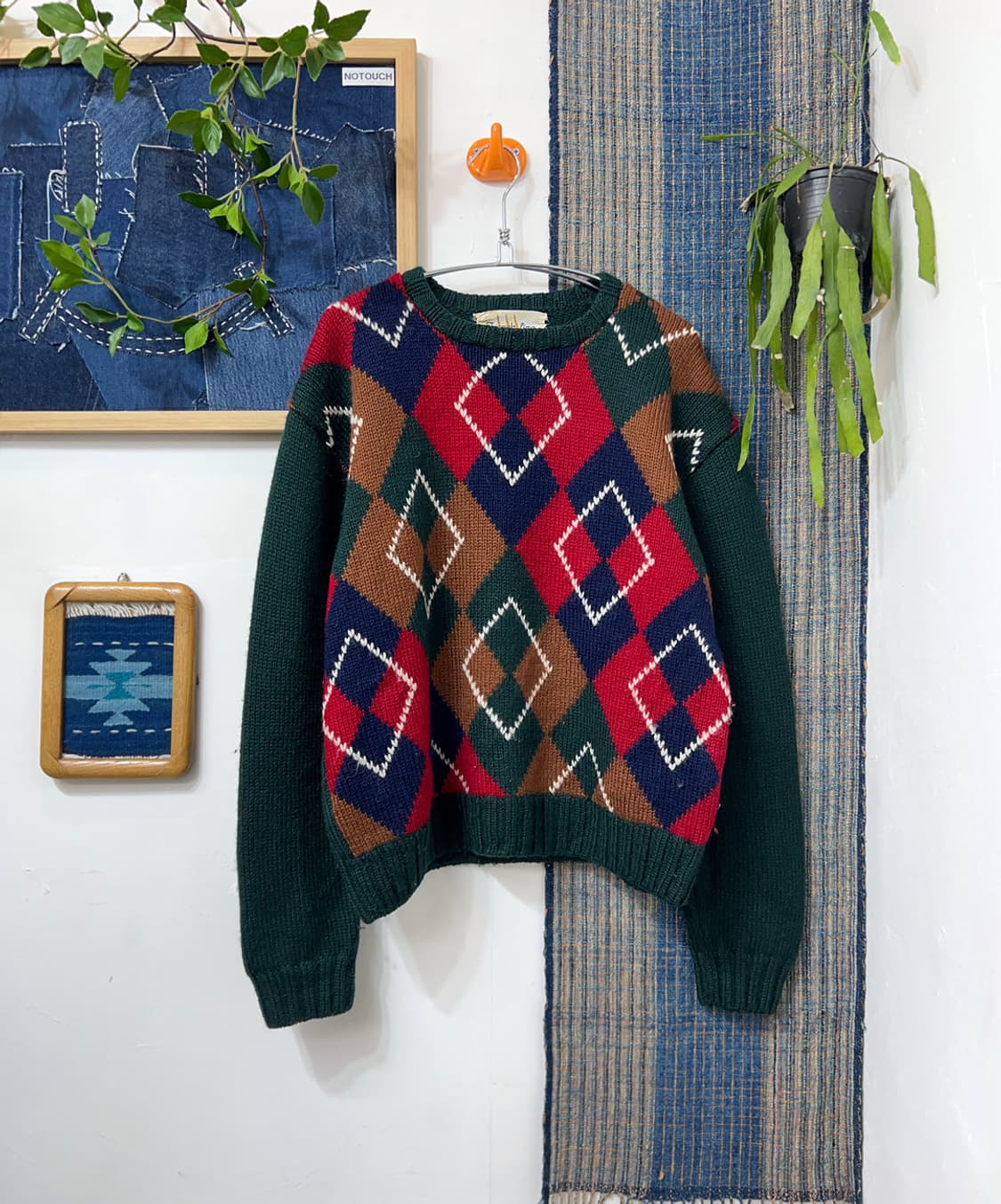 JNENCH LINE Argyll Knit   상품이미지1