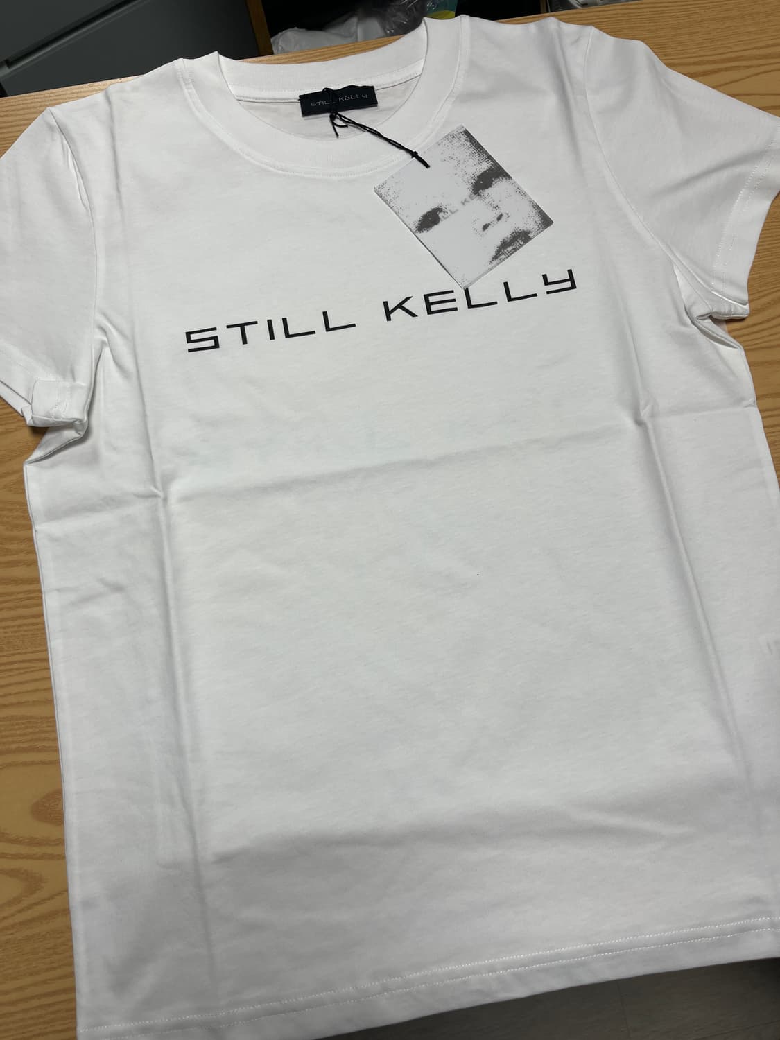 Still kelly 스틸 켈리 타이니 핏 로고 티셔츠 새상품 상품이미지6