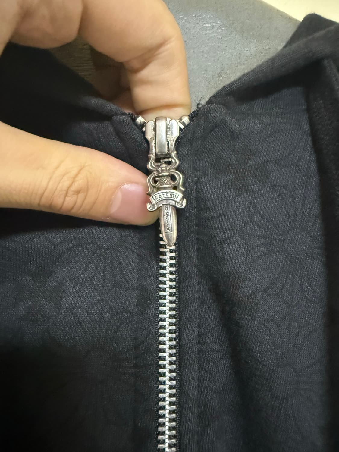 XL 크롬하츠 플러스 풀오버 모노그램 후드집업 상품이미지3