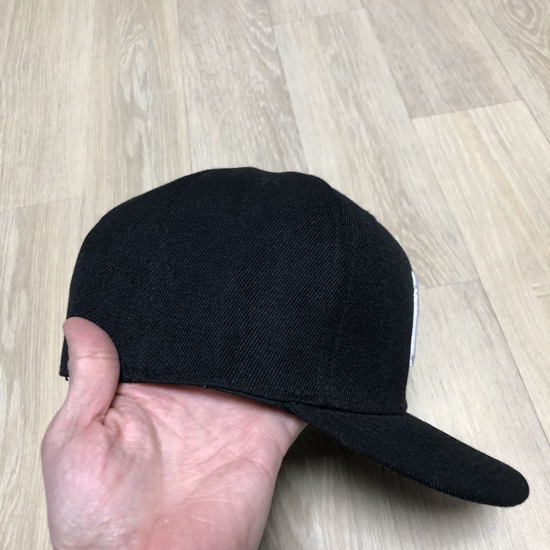 (7 1/4 (57.7cm) 뉴에라 59FIFTY 뉴욕 양키즈 블랙 캡 상품이미지6