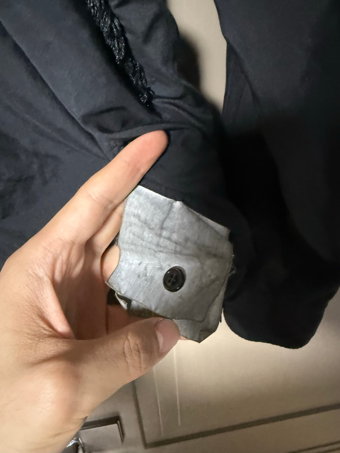 꼼데가르송 블랙 프릴 디테일 셔츠 상품이미지4