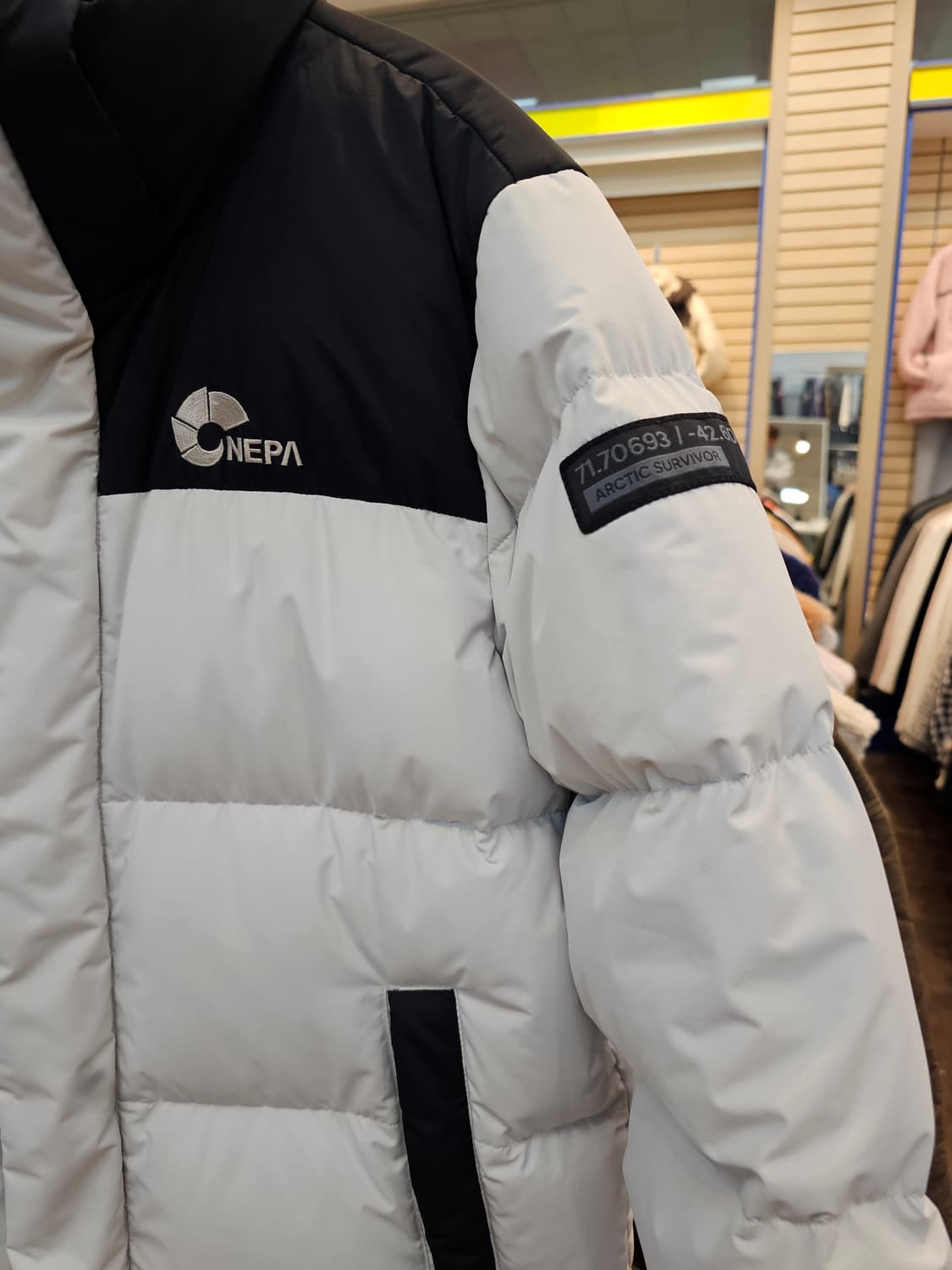 No.108 네파 구스다운 롱패딩M 상품이미지3