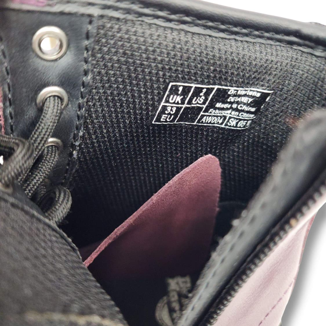 33 Dr. Martens 닥터마틴 퍼플 부츠 상품이미지9
