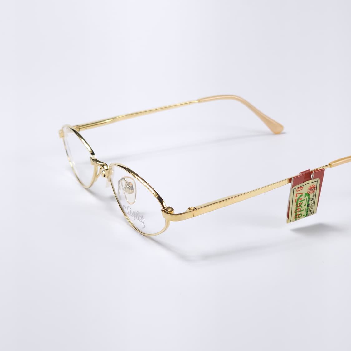 21K 도금 90년도 빈티지 긱시크 안경 상품이미지2