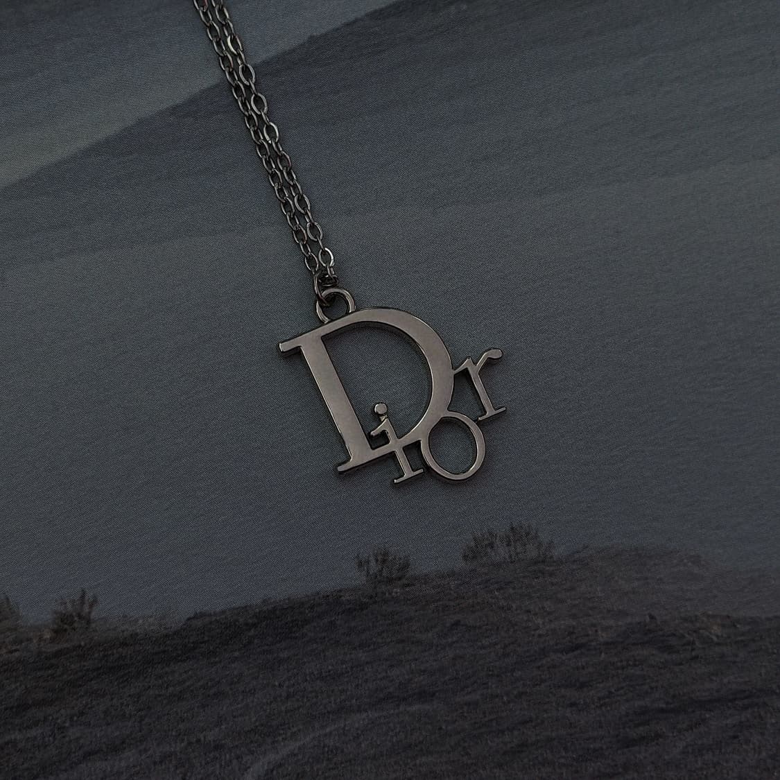 디올 클래식 실버 목걸이 상품이미지2