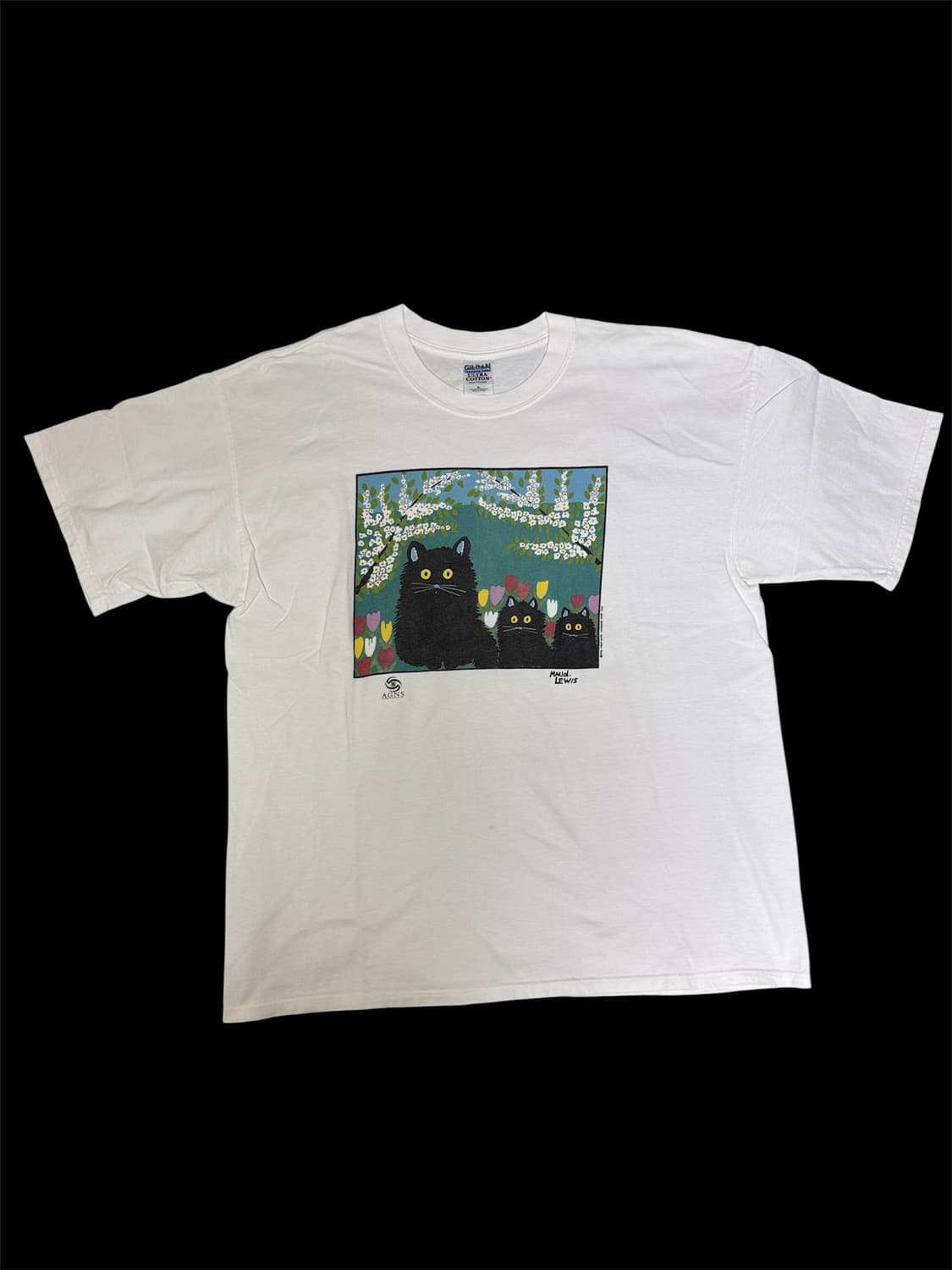 빈티지 90s 모드 루이스 Three Black cats 티셔츠 XL 상품이미지1