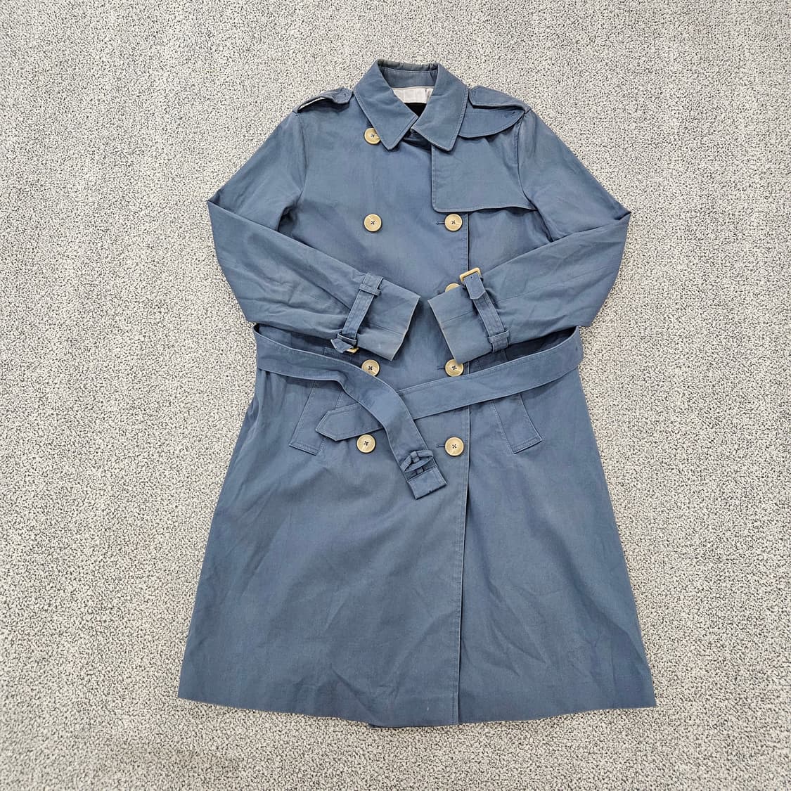 [M] 마시모두띠 여성 블루 트렌치 코트1106JM1 상품이미지1