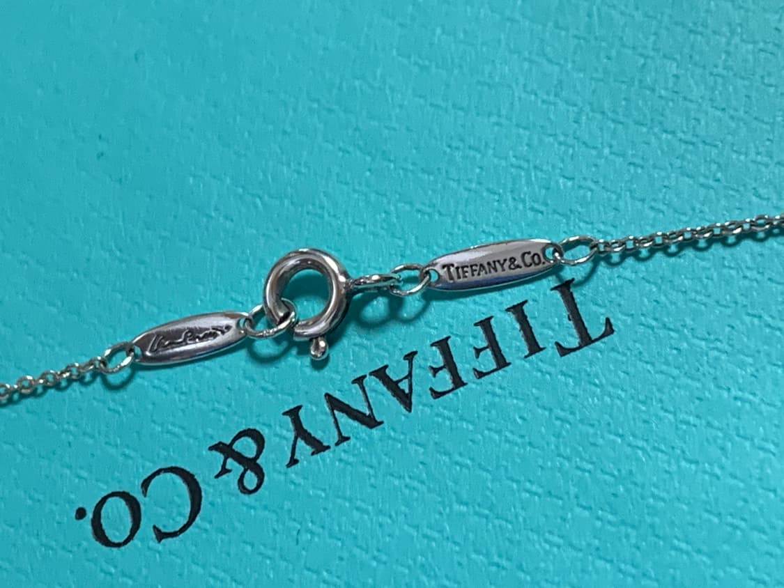 [정품] 티파니 엘사 퍼레티 크로스 펜던트 목걸이 925실버 상품이미지4