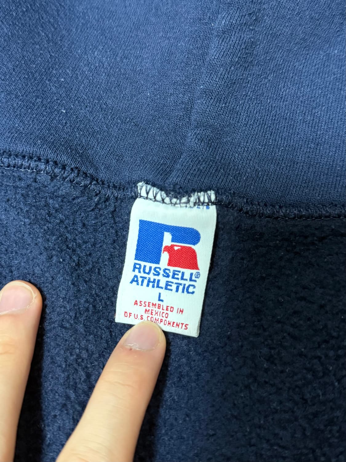 90s vintage USA russell Zip Up hoodie 러셀 상품이미지7