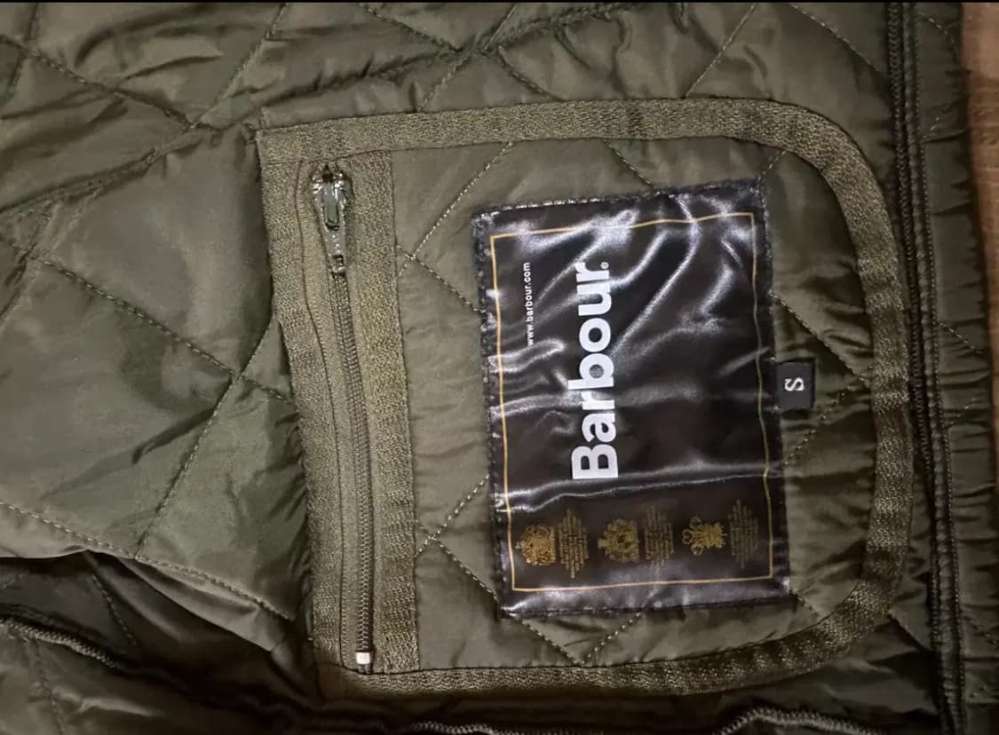 새상품 (S) 바버 리데스데일 퀼팅자켓 상품이미지5