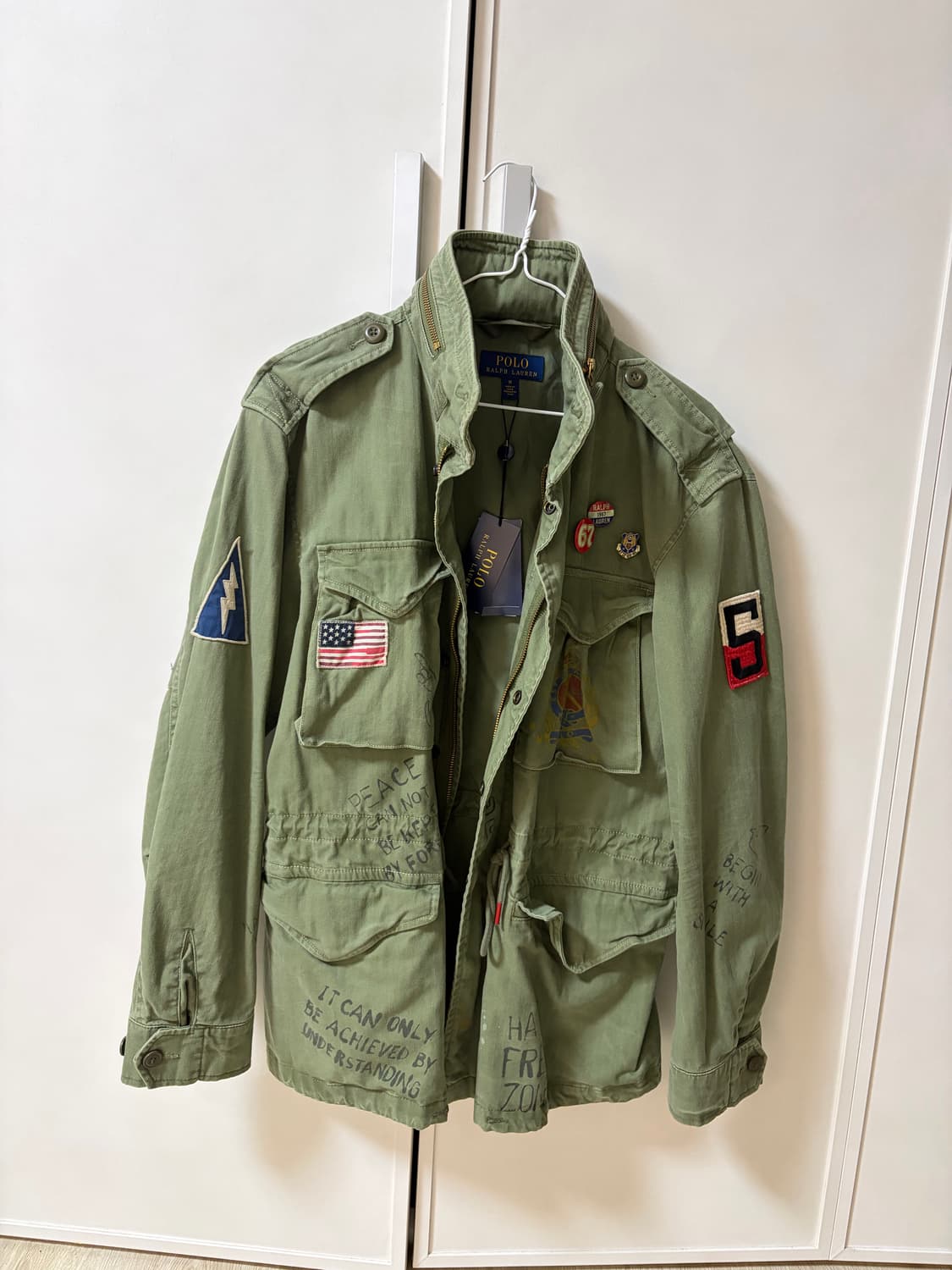 폴로 랄프로렌 올오버 피스 그래피티 M65 필드 자켓 상품이미지1