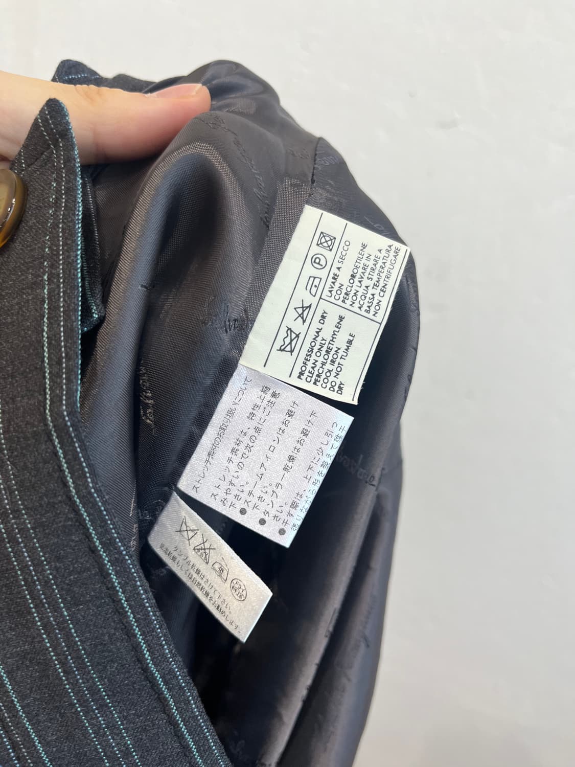 페레가모 울 스커트 치마 Made in ITALY 상품이미지7