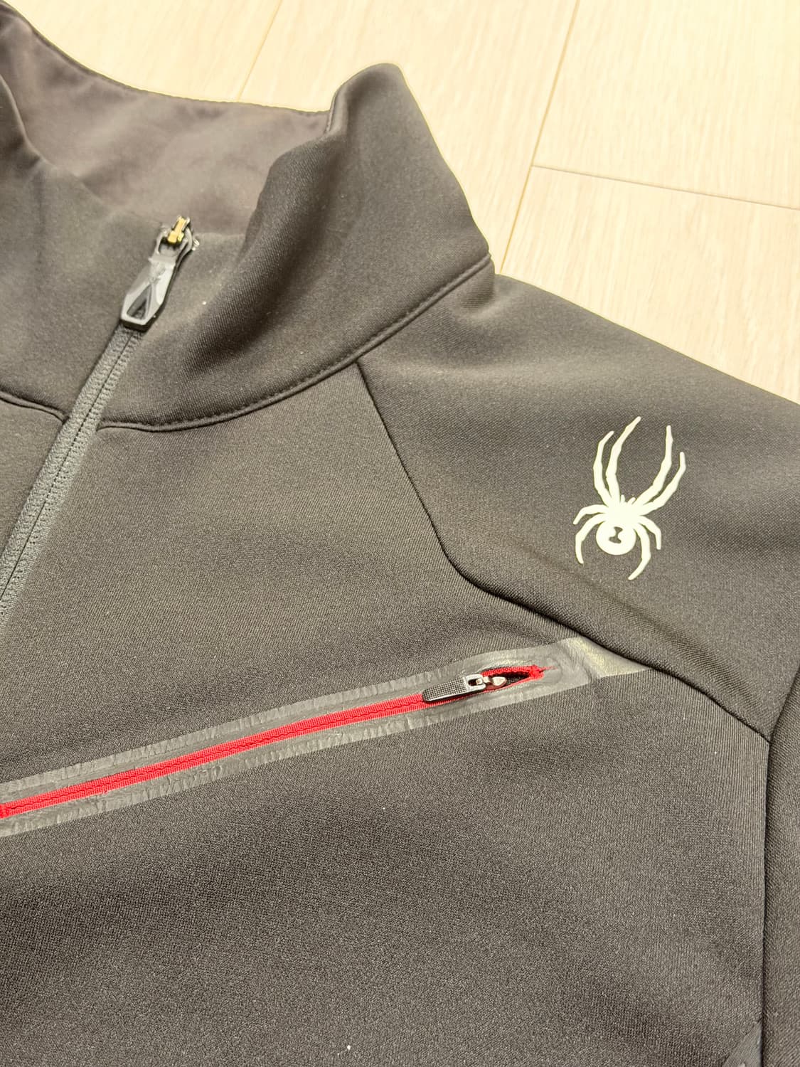 스파이더 스트레치 러닝 집업 자켓 상품이미지2