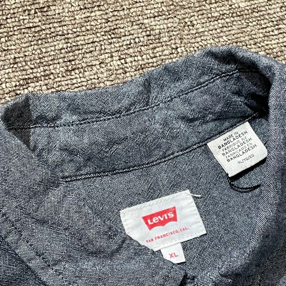 (XL) Levi's 리바이스 샴브레이 셔츠 상품이미지6
