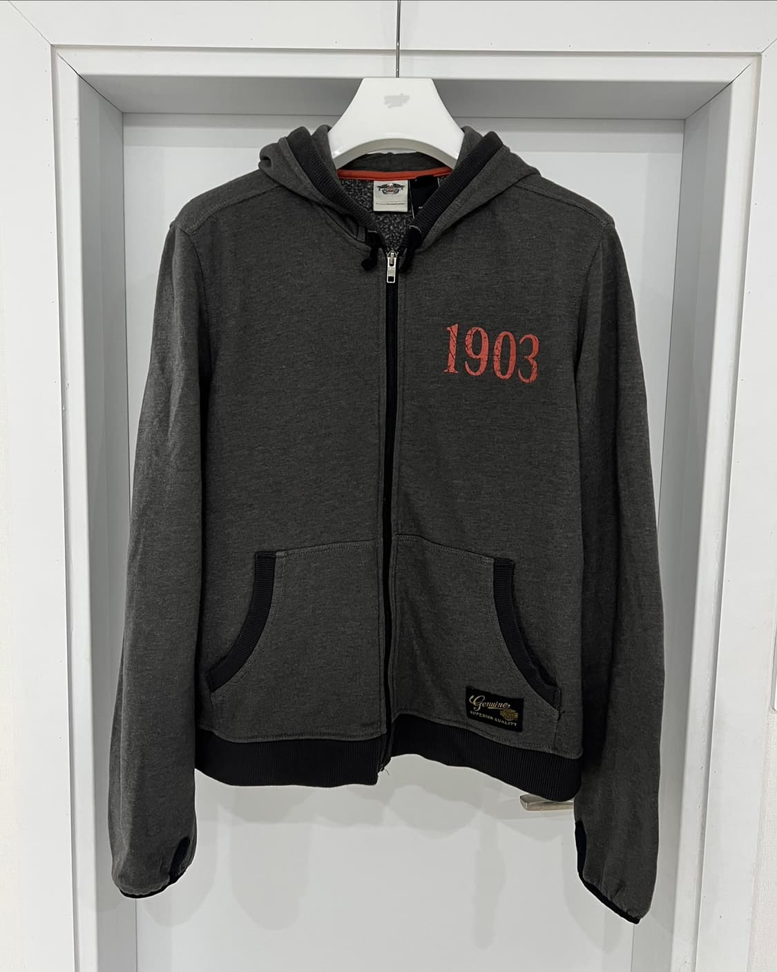 할리데이비슨 1903 핸드워머 후드집업 상품이미지2