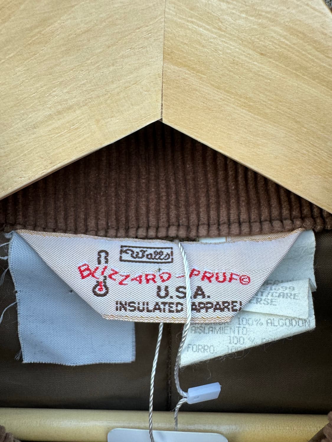 8~90s walls 블리자드 프루프 캔버스 워크 자켓 m 상품이미지4