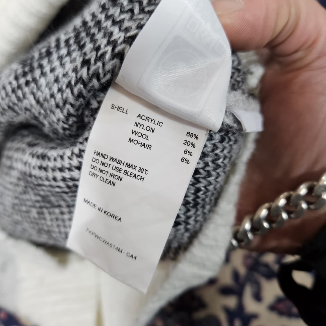 키르시(KIRSH) 21fw 위티버니 크롭 니트 상품이미지5