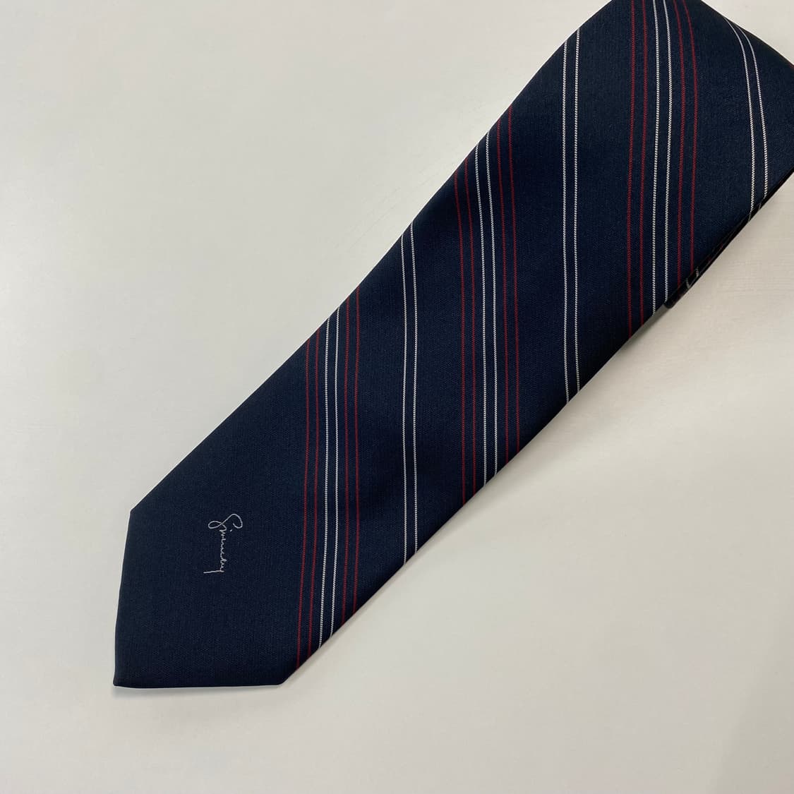 지방시 심플로고 정품 명품넥타이 (GIVENCHY) 7.7cm 상품이미지4