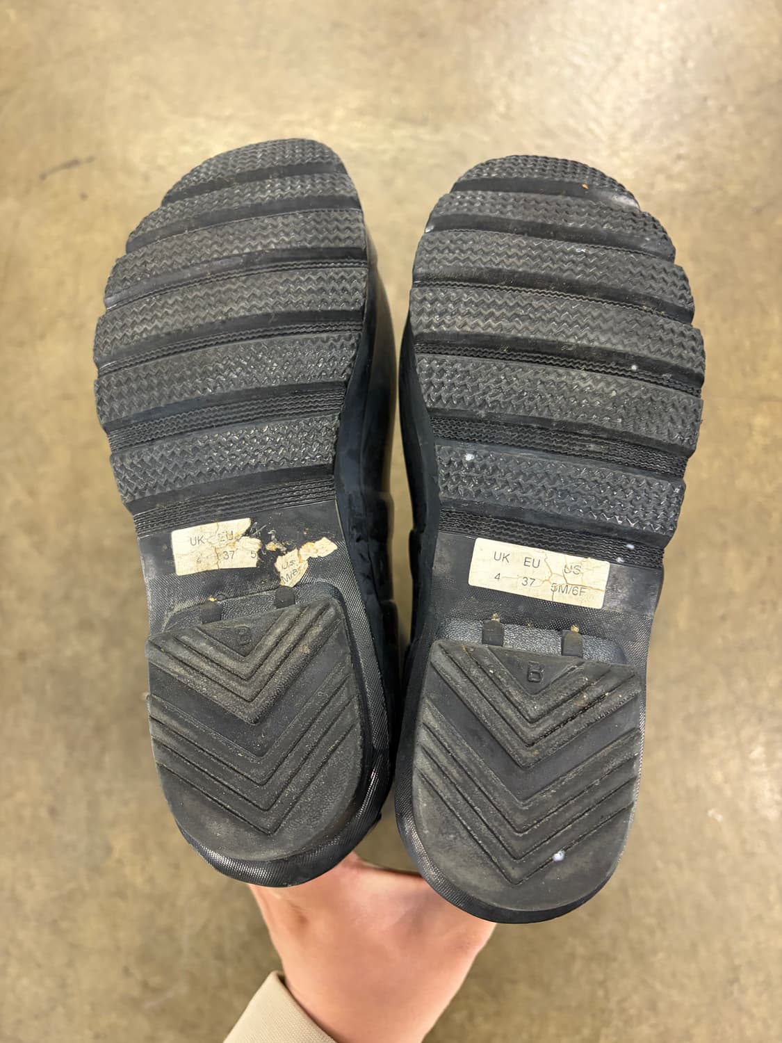 헌터 오리지널 톨 레인부츠 블랙 EU37 상품이미지7