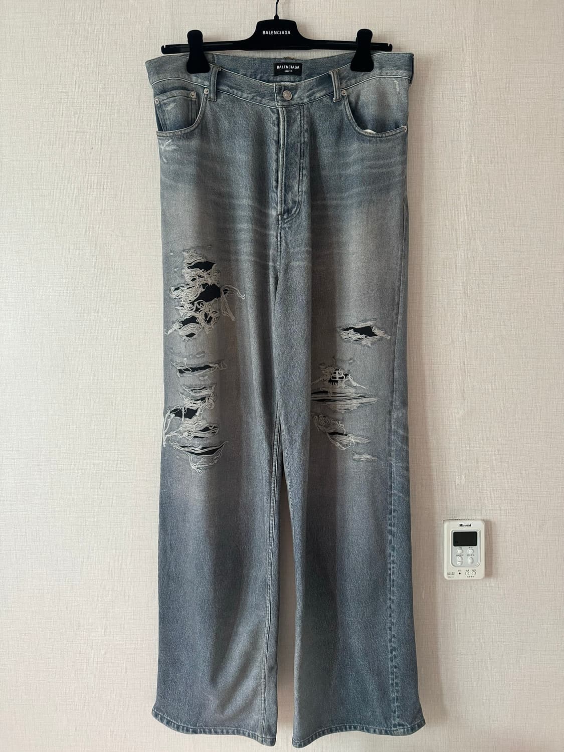 발렌시아가 트롱프뢰유 데님 팬츠 s 상품이미지1