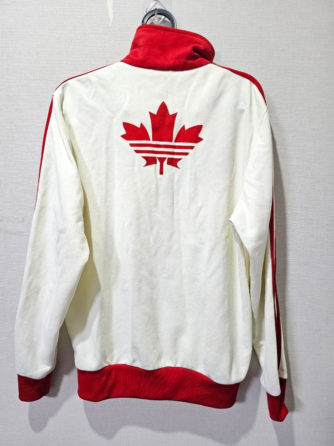 아디다스 캐나다 흰빨 트랙탑 져지집업 95 / M 상품이미지4