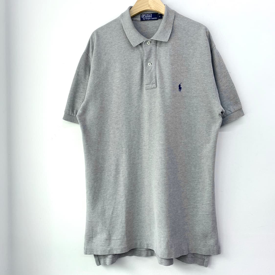 폴로 기본 포니 그레이 PK티 상품이미지5