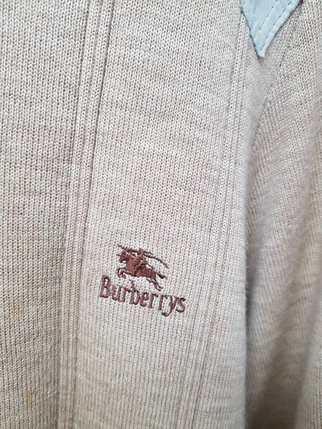[L/정품] 빈티지 버버리 니트 상품이미지3