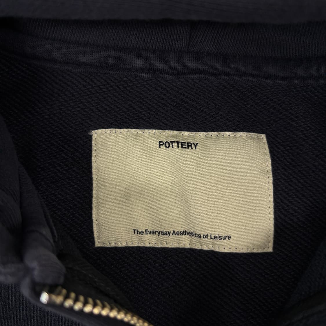 포터리 반집업 후드티  상품이미지4