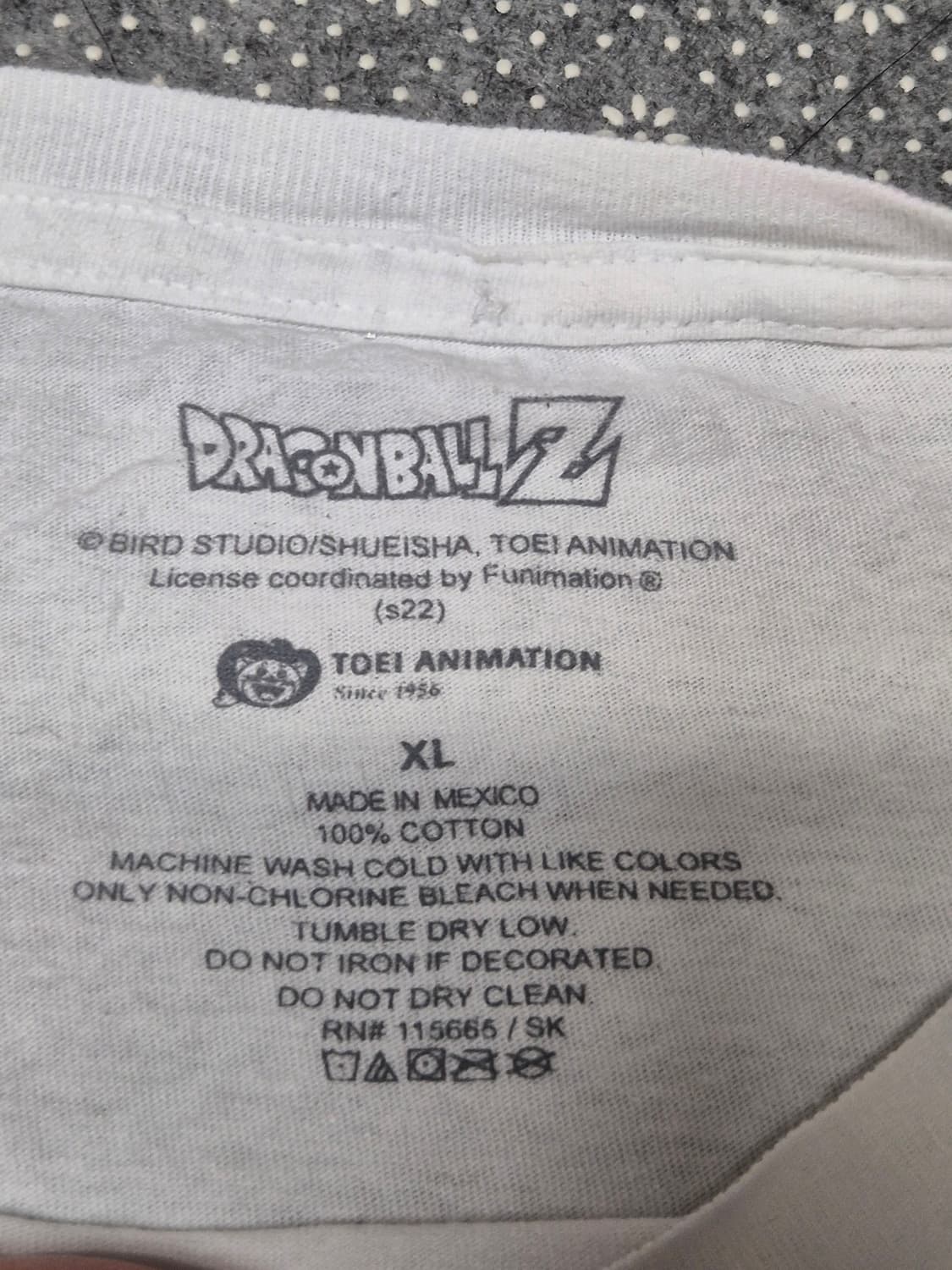 [XL]드래곤볼 오피셜 티셔츠  -211 상품이미지3
