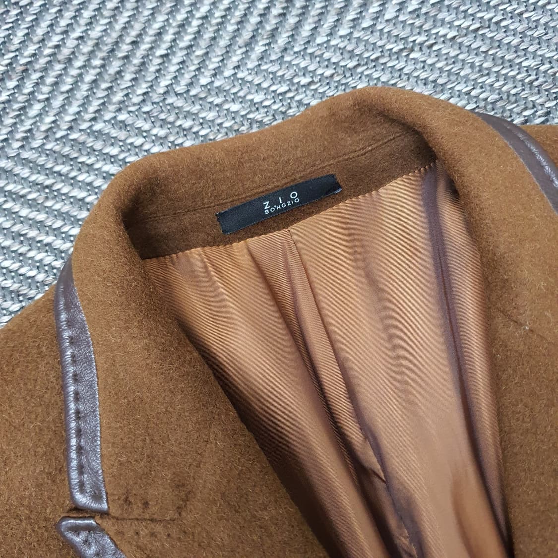 지오송지오 울 알파카 롱코트 남자105 상품이미지2