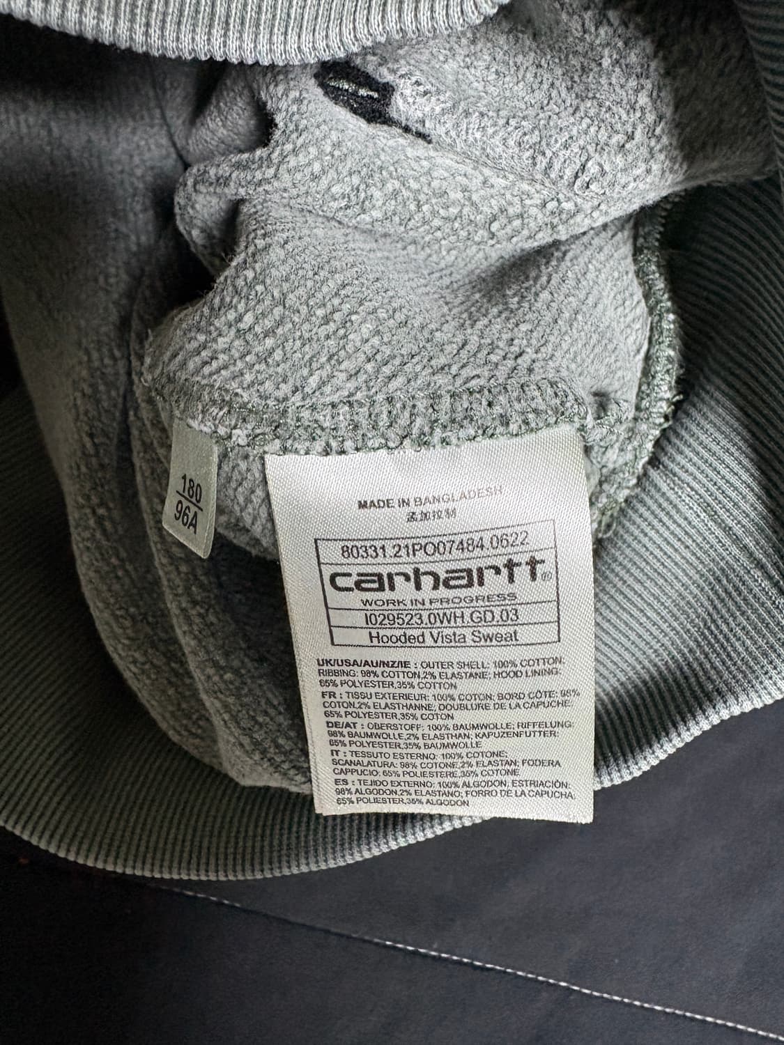 칼하트 비스타 후드 L 상품이미지4