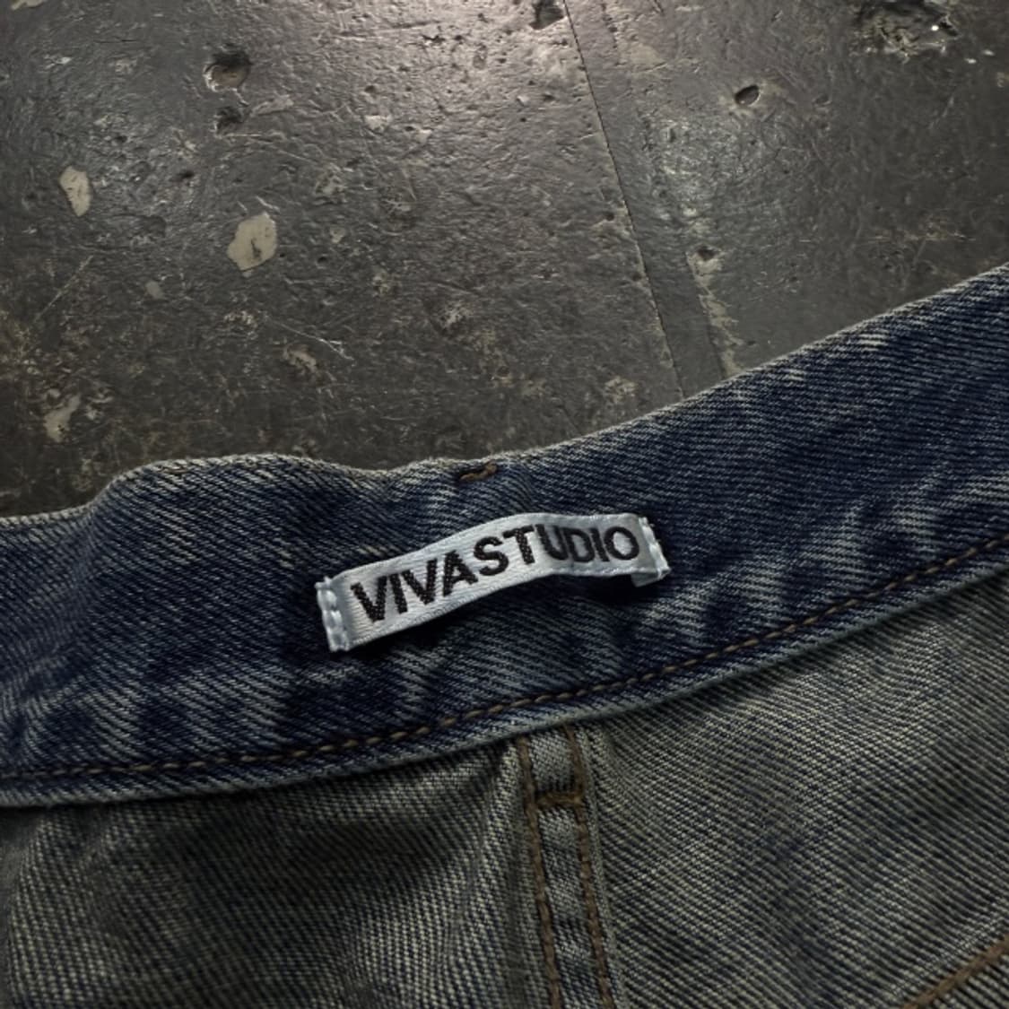 34 비바스튜디오 와이드 데님팬츠  상품이미지3