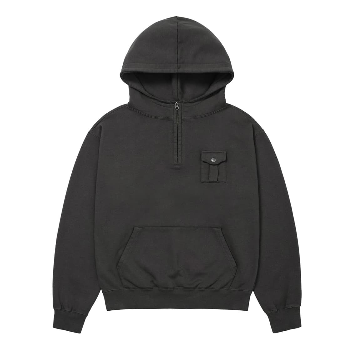 Poket Hoodie Charcoal 상품이미지1
