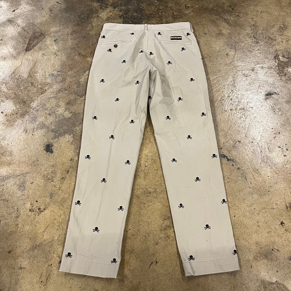 [정품/29] RUGBY 폴로 랄프로렌 해골 패턴 면바지 b10 상품이미지3