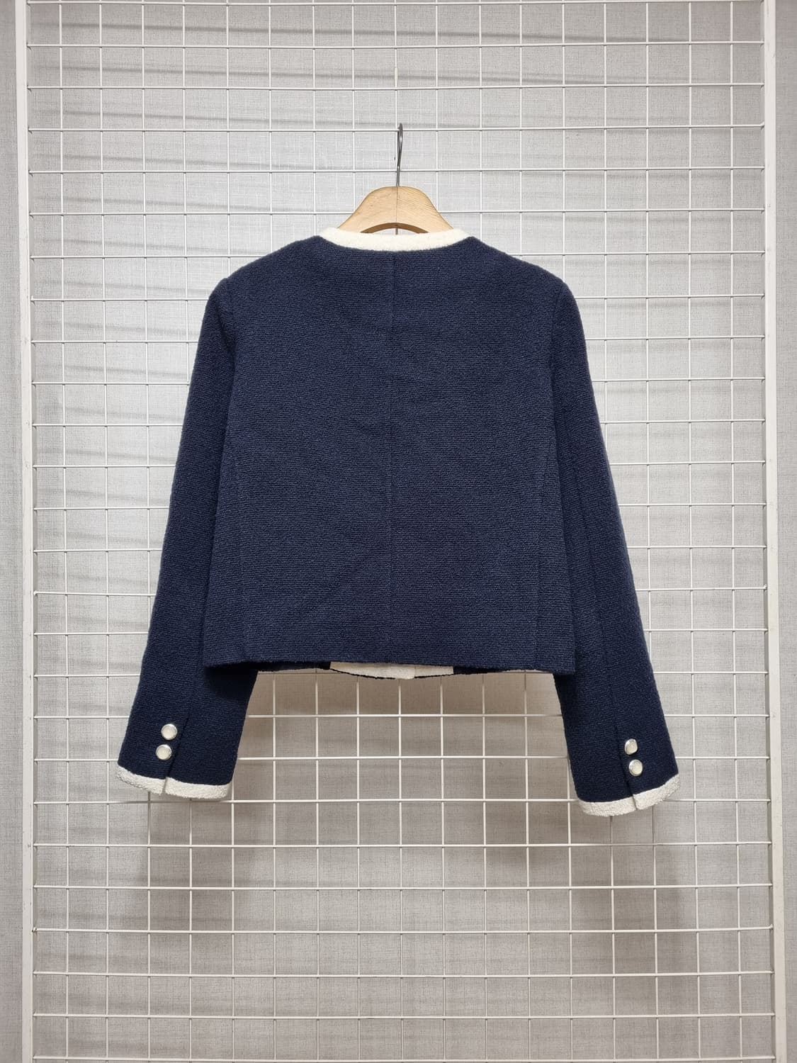 (택포) 틸아이다이  트위드자켓 (네이비) 상품이미지2