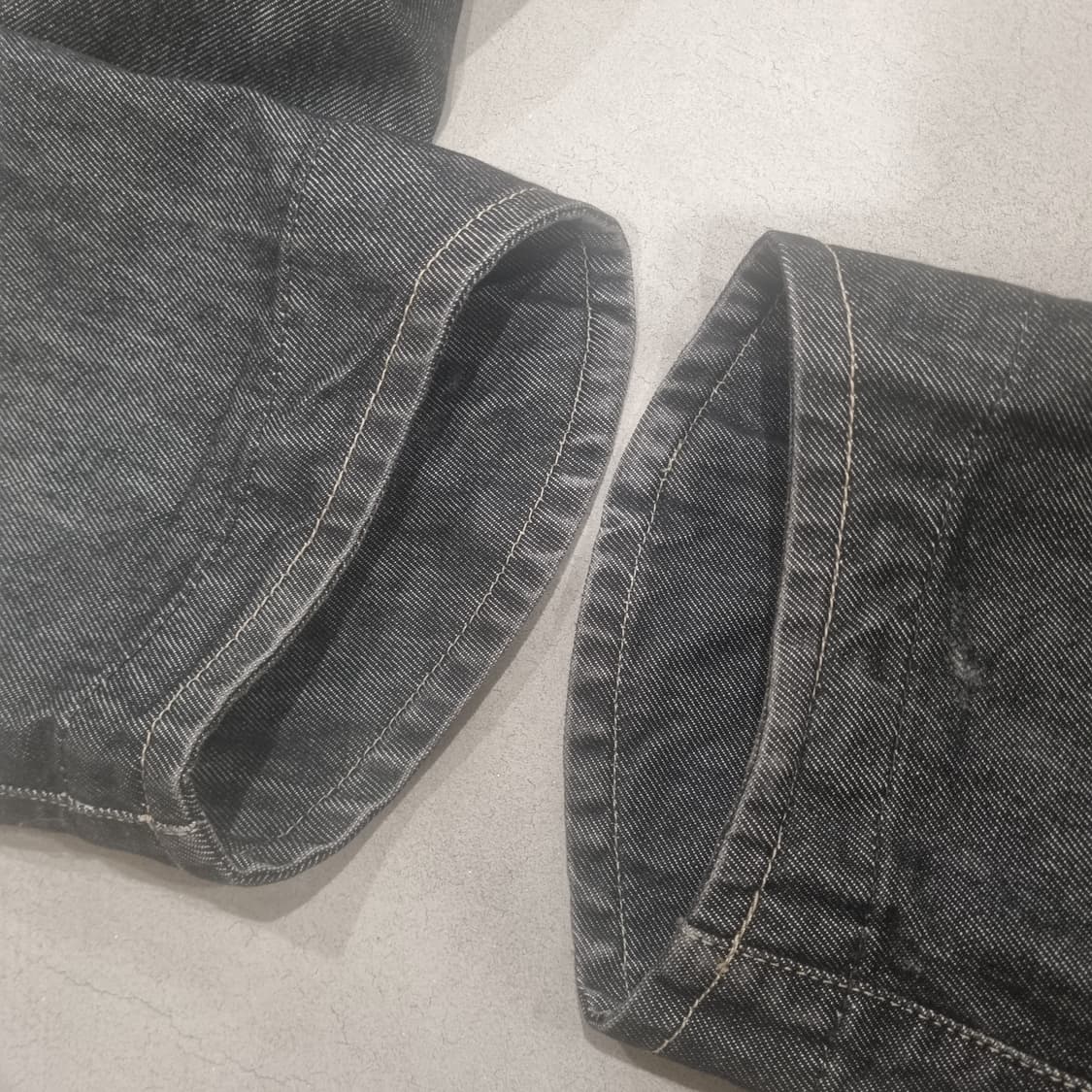 리바이스 초판레어 엔지니어드진 1세대 귀한 흑청데님 32 국내매장판 상품이미지6