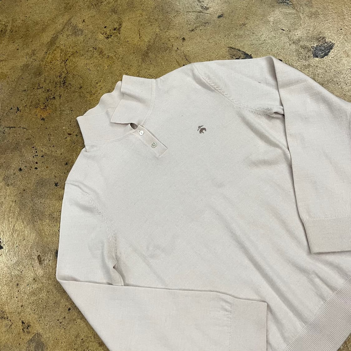 [정품/L] Brooks Brothers 쿼터 버튼 스웨터 b17 상품이미지1