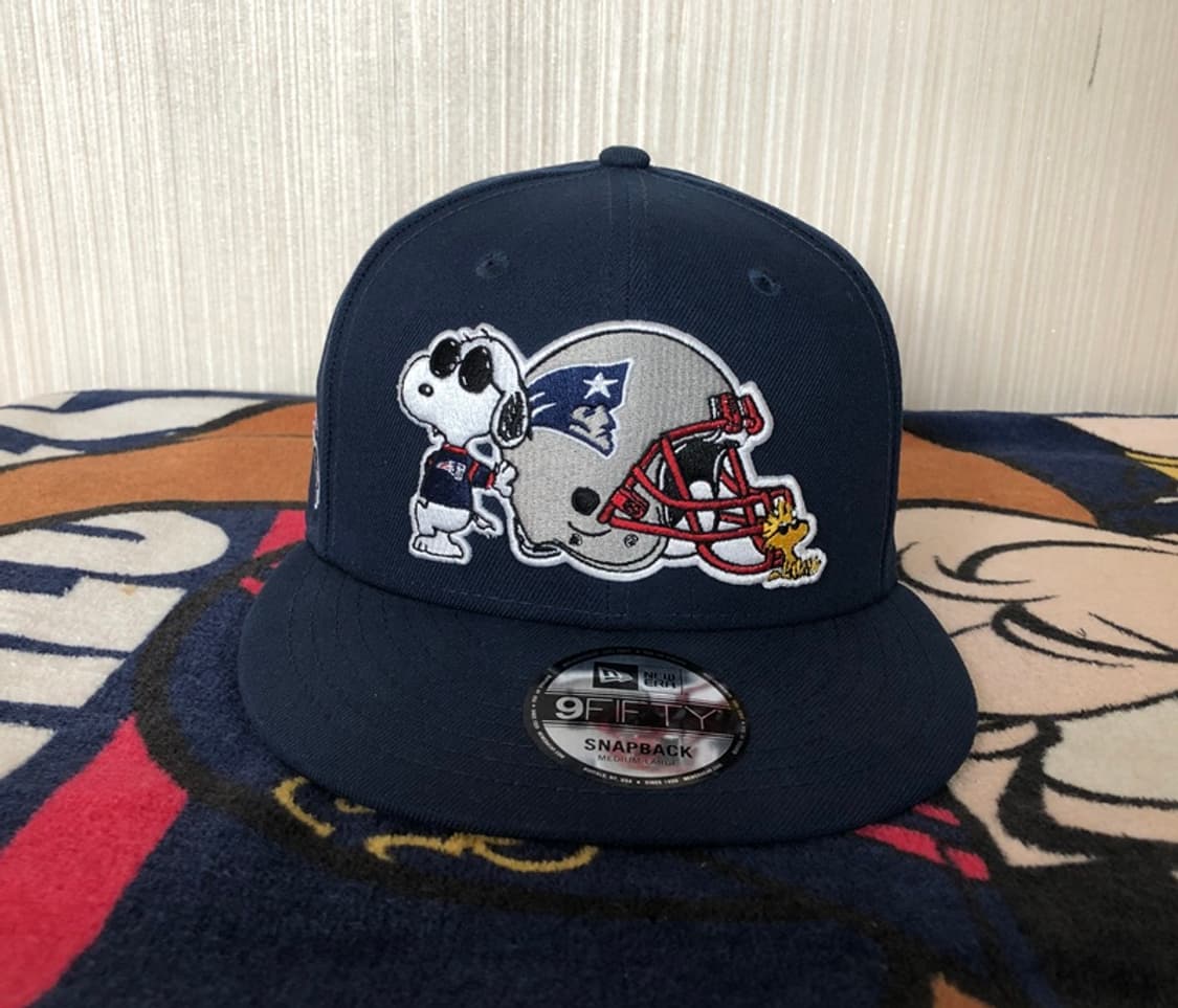 NFL 뉴에라 뉴잉글랜드 패트리어츠X스누피 스냅백 M-L 상품이미지4
