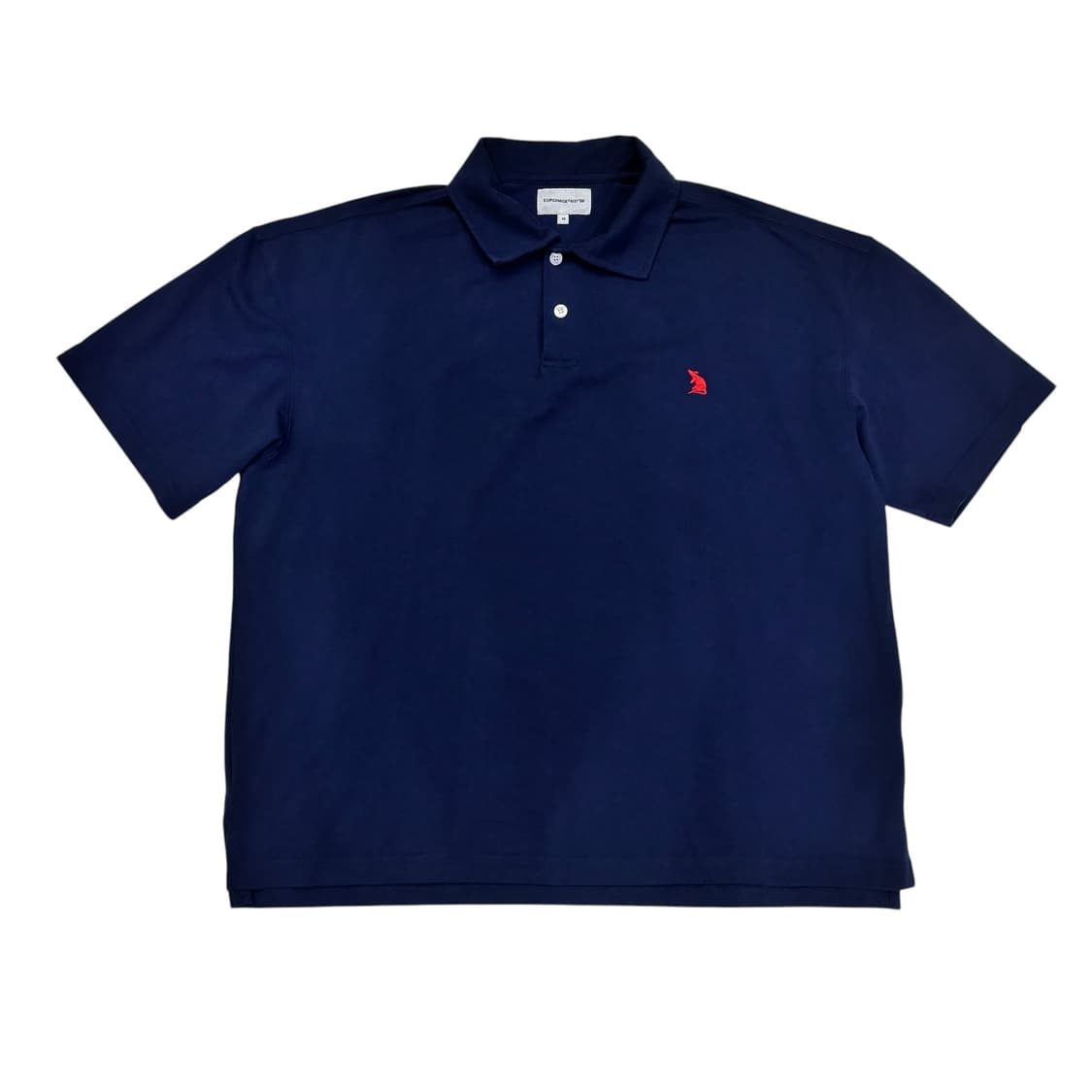 에스피오나지 네이비 Over pique polo shirt 상품이미지1