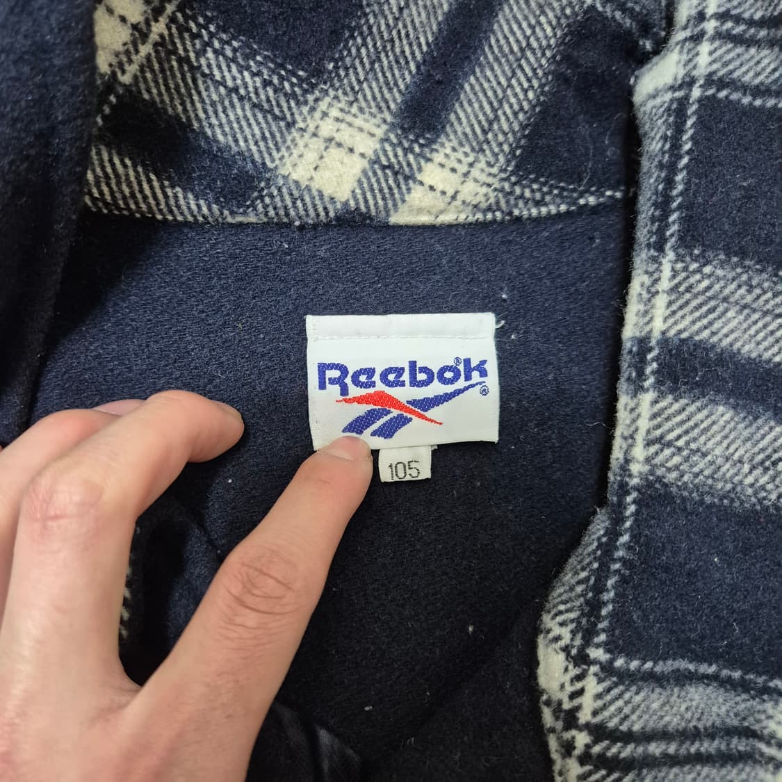 리복 클래식 올드스쿨 헤비 바시티자켓 XL(105) 상품이미지5