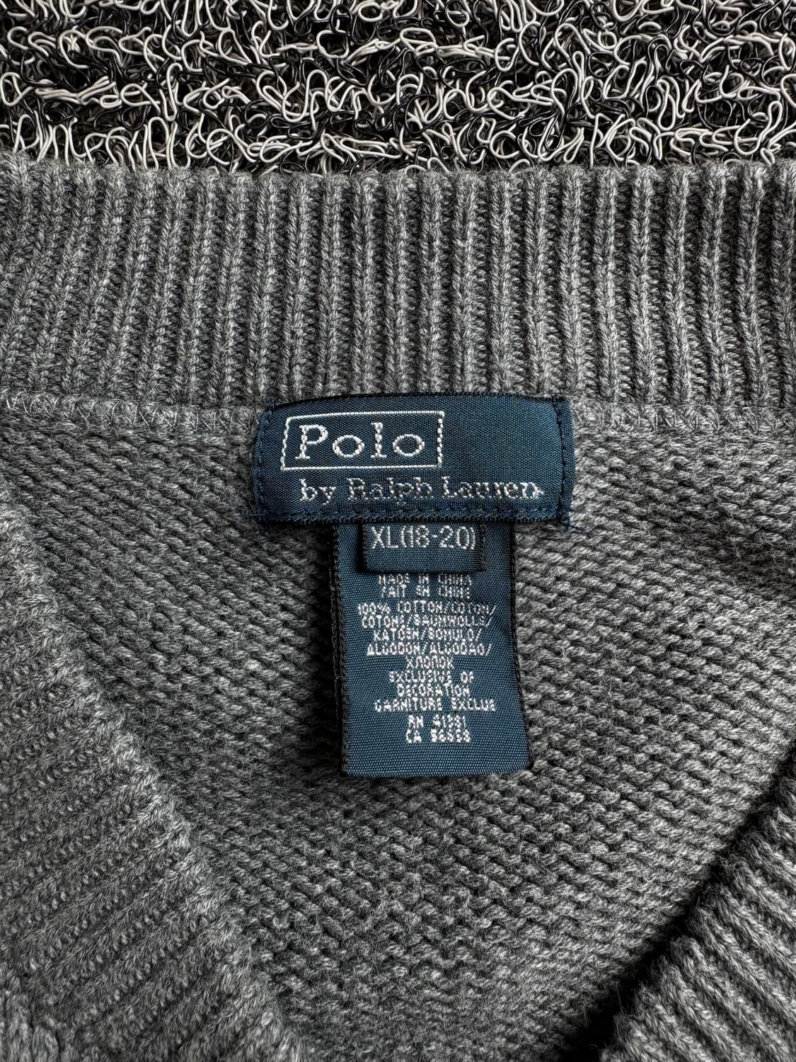 폴로 랄프로렌 빅포니 니트 집업 3671 상품이미지4
