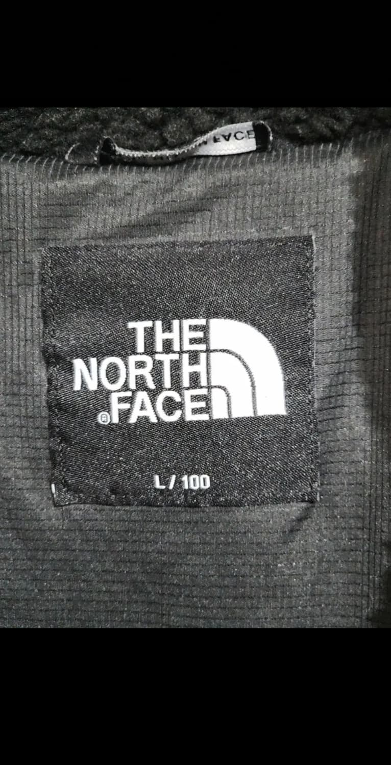 (L) 노스페이스 플리스 점퍼 블랙 뽀글이 후리스 자켓  상품이미지3