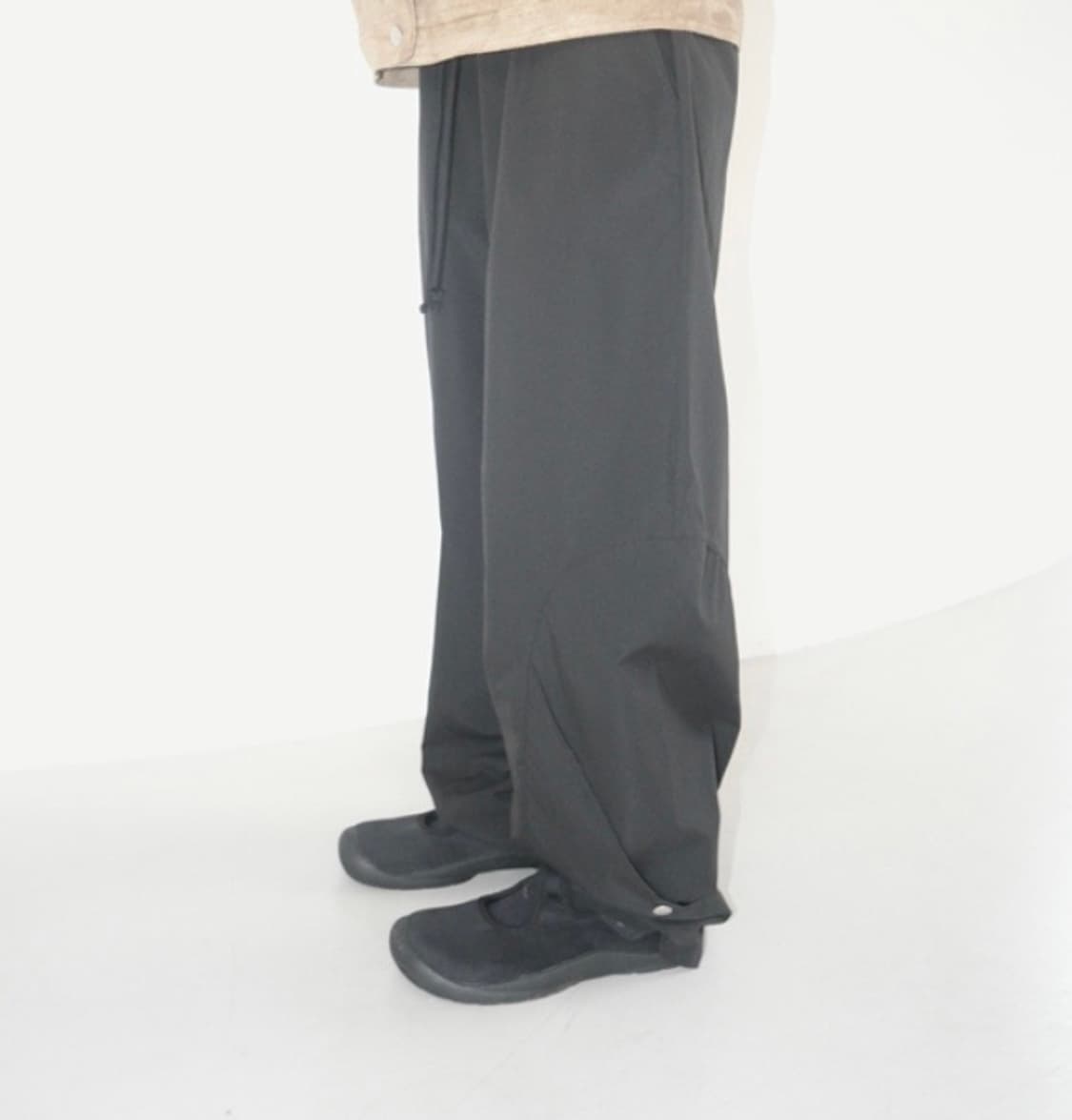 mix texture snap pants 믹스 텍스쳐 스냅 팬츠 상품이미지1