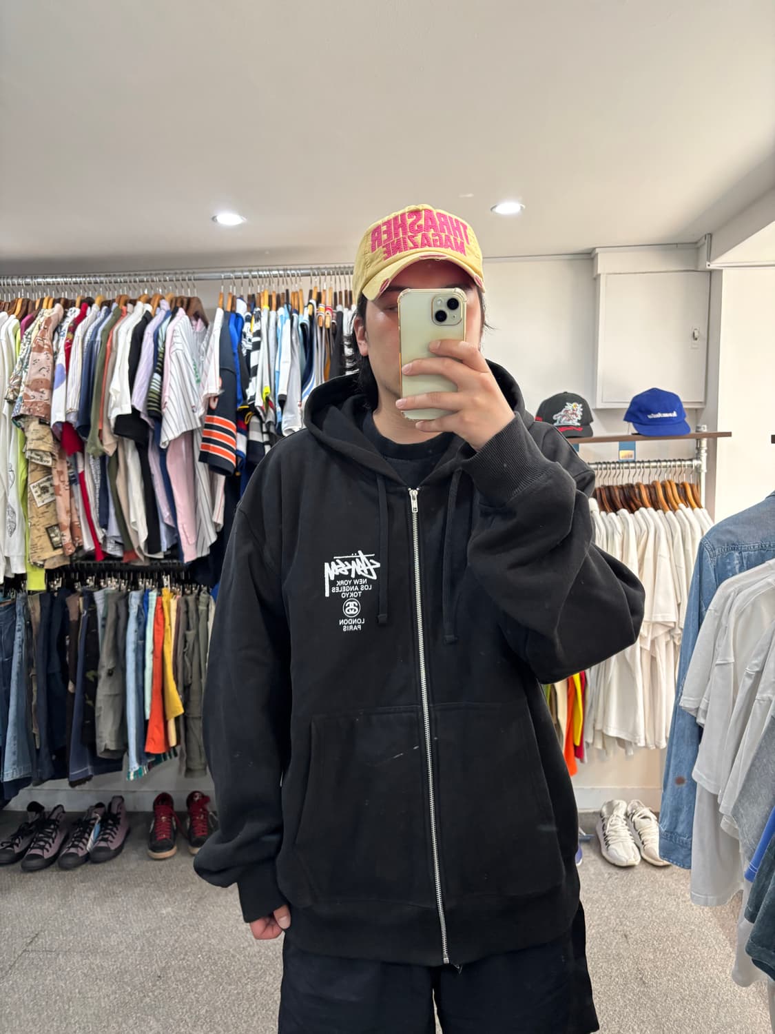 스투시 월드투어 후드집업 상품이미지8