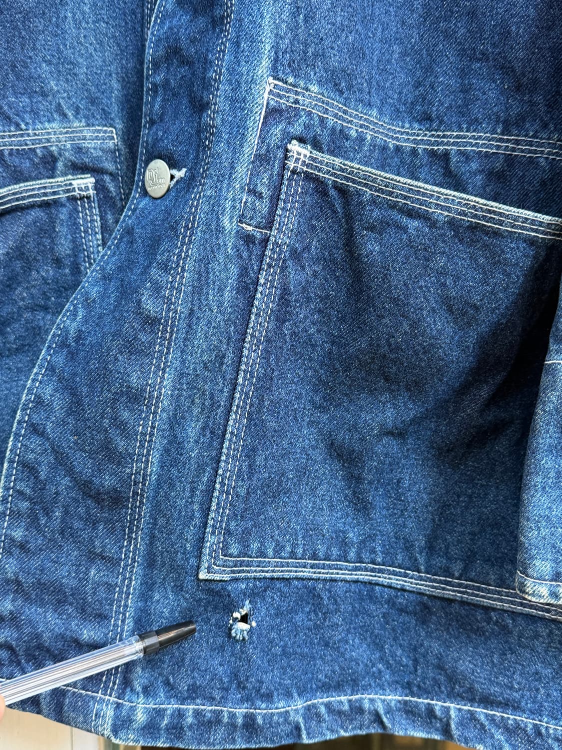 Def Jam recordings 청 데님 자켓 L 상품이미지4